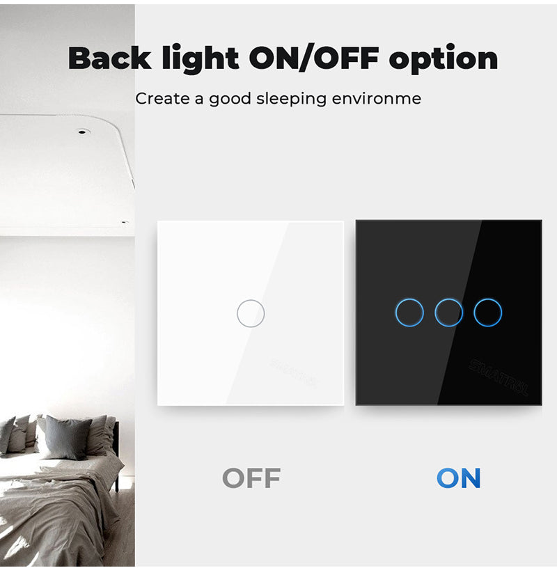 Сенсорный выключатель ZigBee Smart Light
