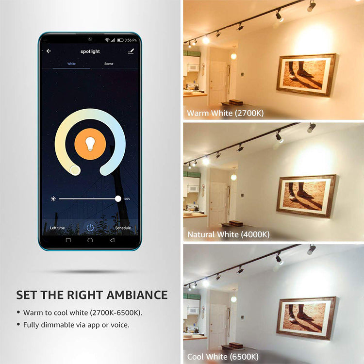 Wi-Fi / Zigbee Smart LED Light 5W GU10 RGB+CCT