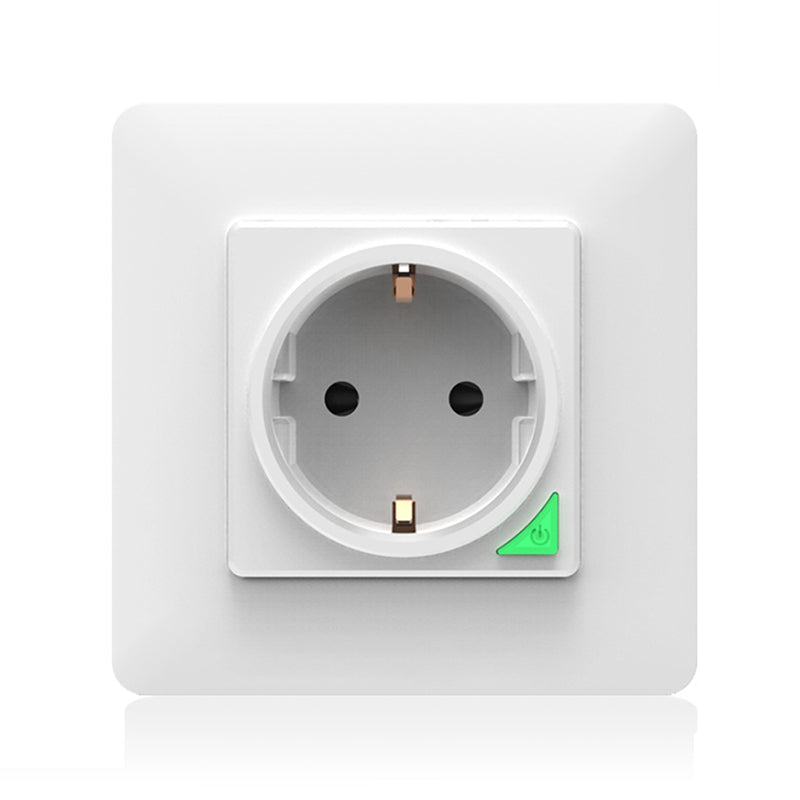 Wi-Fi Smart Power Socket EU France UK 16A Power Consumption Works with Alexa Google Home Tuya Smart Life