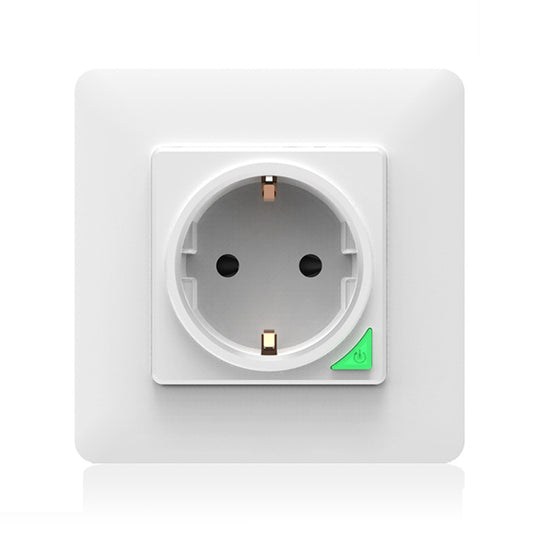 Wi-Fi Smart Power Socket EU France UK 16A Power Consumption Works with Alexa Google Home Tuya Smart Life