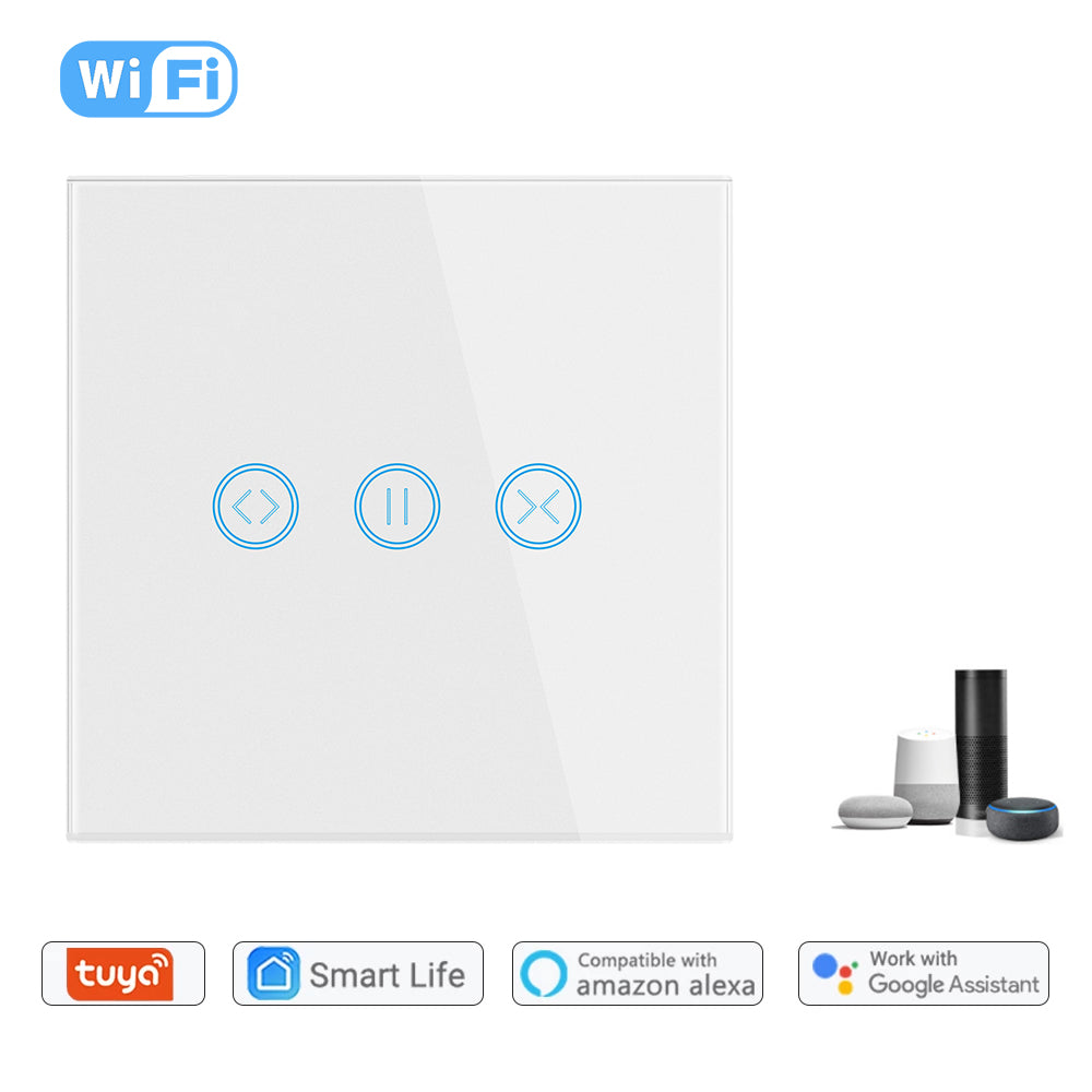 Wi-Fi Smart Curtain Switch Works With Alexa Google Home Tuya Smartlife