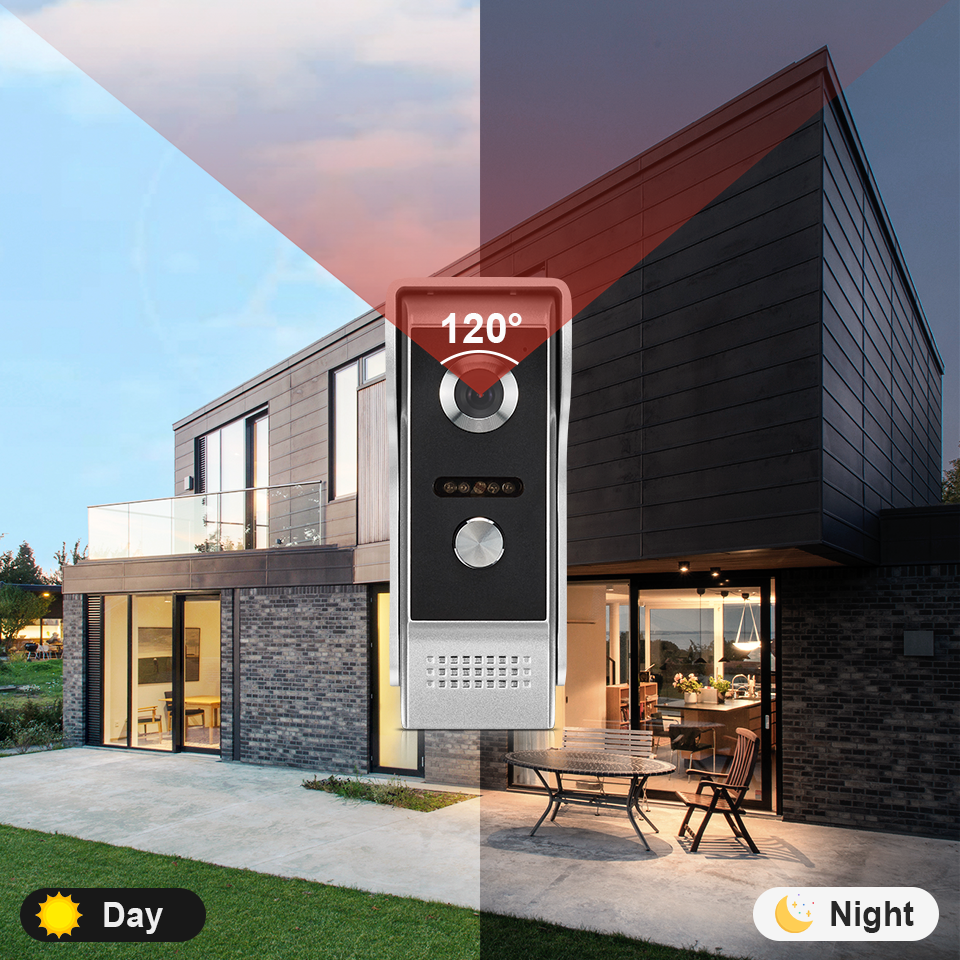 Tuya Wi-Fi Smart Video Door Phone 1080P IP65 Waterproof