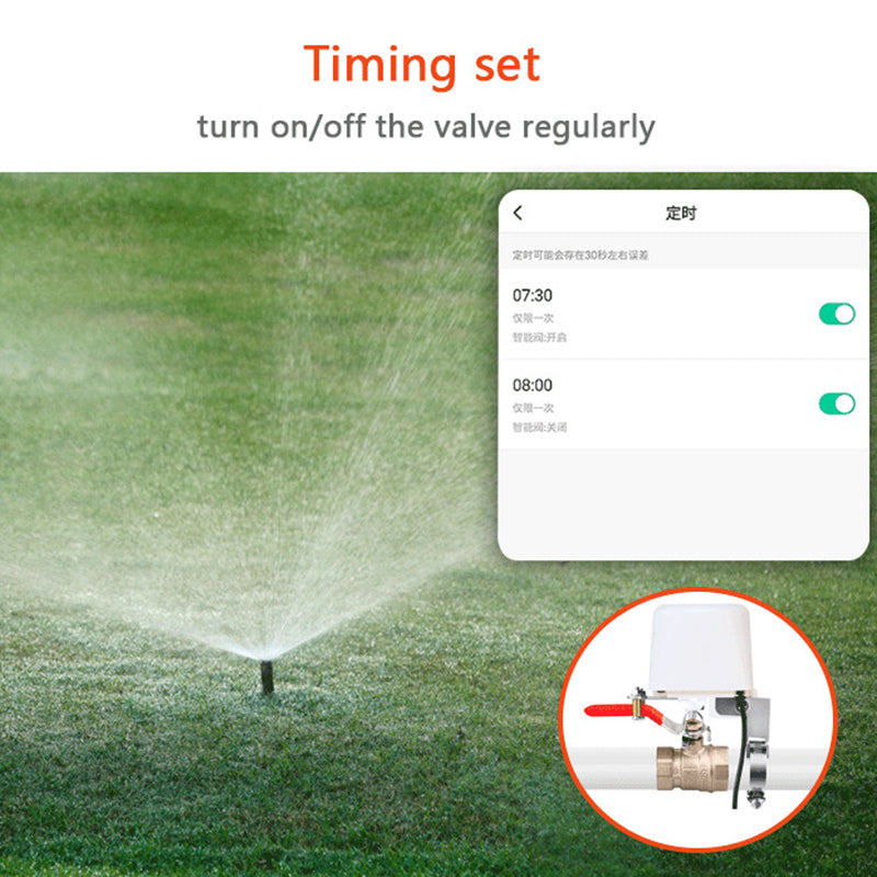 Wi-Fi / Zigbee Smart Water/Gas Valve Controller