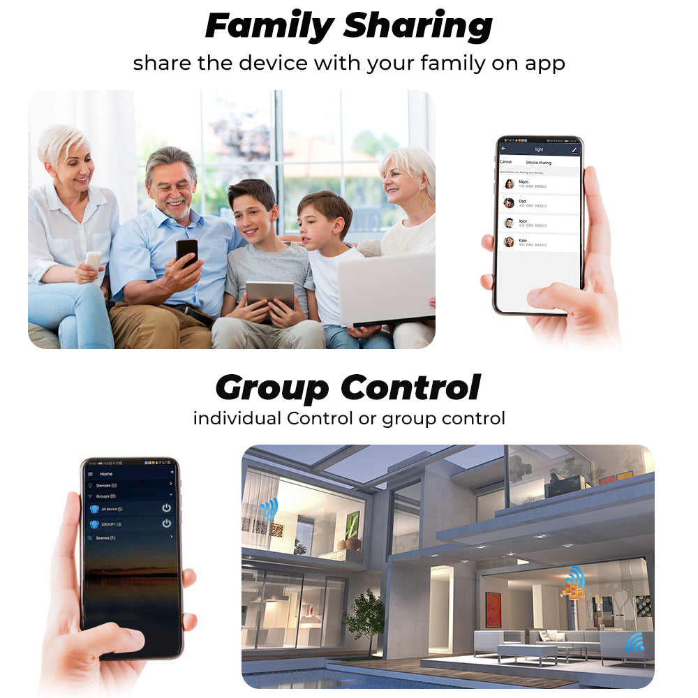 Wi-Fi Smart Plug EU 16A/20A Power Monitor Works with Alexa Google Home Tuya Smartlife