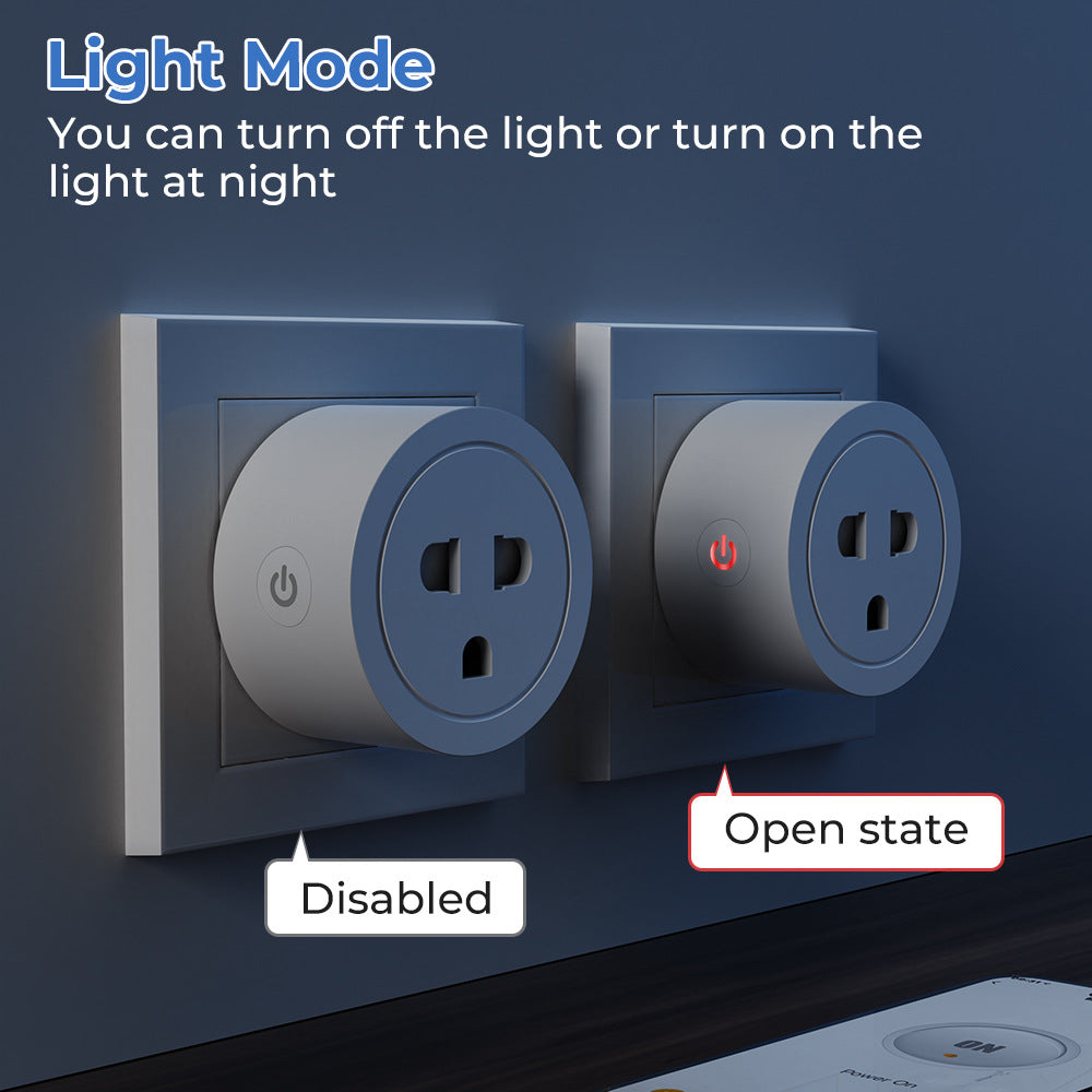 Wi-Fi Smart Plug Vietnam Socket 16A/20A Power Monitor Works with Alexa Google Home Tuya Smartlife