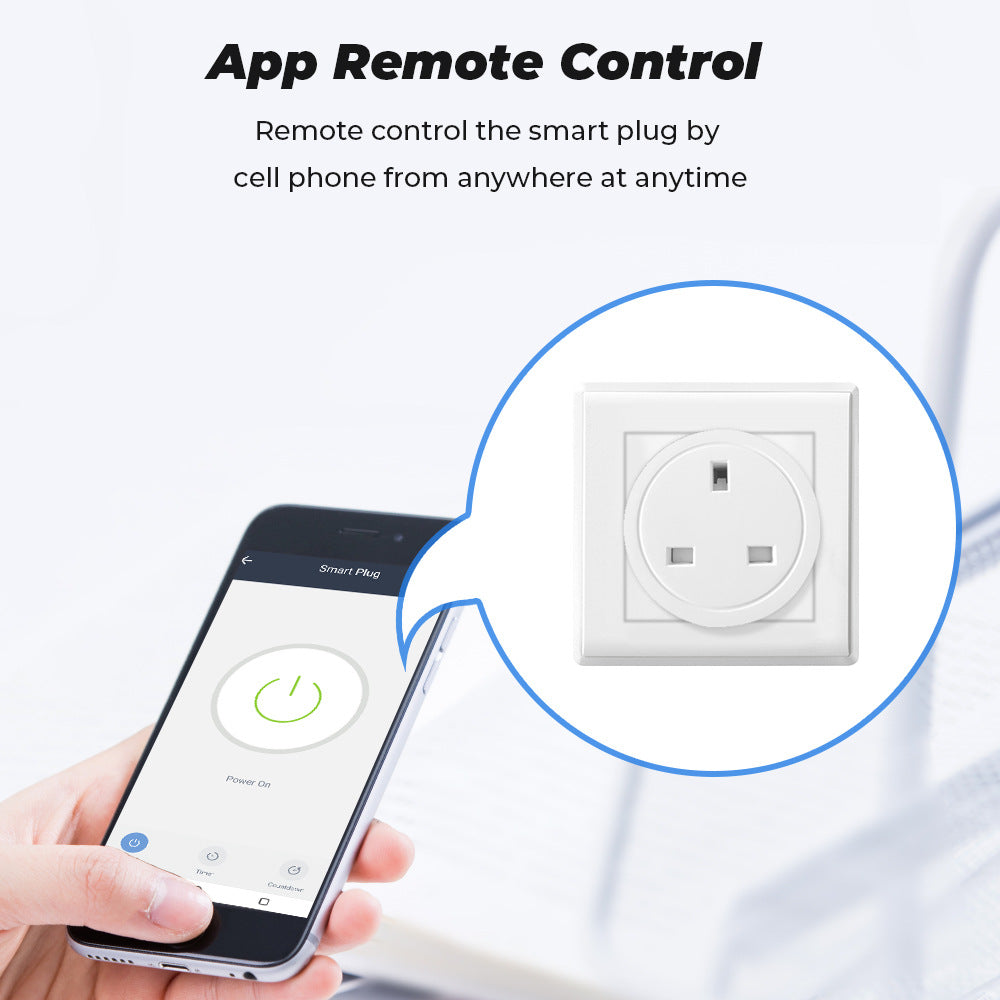 Zigbee Smart Plug EU UK US Vietnam Socket 16A Power Monitor Works with Alexa Google Home Tuya Smartlife
