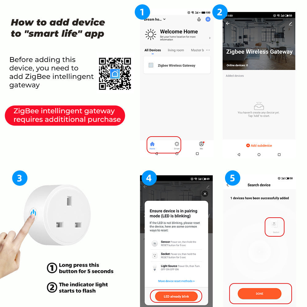 Zigbee Smart Plug EU UK US Vietnam Socket 16A Power Monitor Works with Alexa Google Home Tuya Smartlife