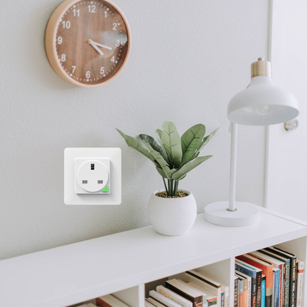 Wi-Fi Smart Power Socket EU France UK 16A Power Consumption Works with Alexa Google Home Tuya Smart Life
