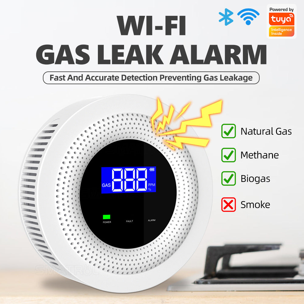 Tuya Wi-Fi Smart Gas Sensor