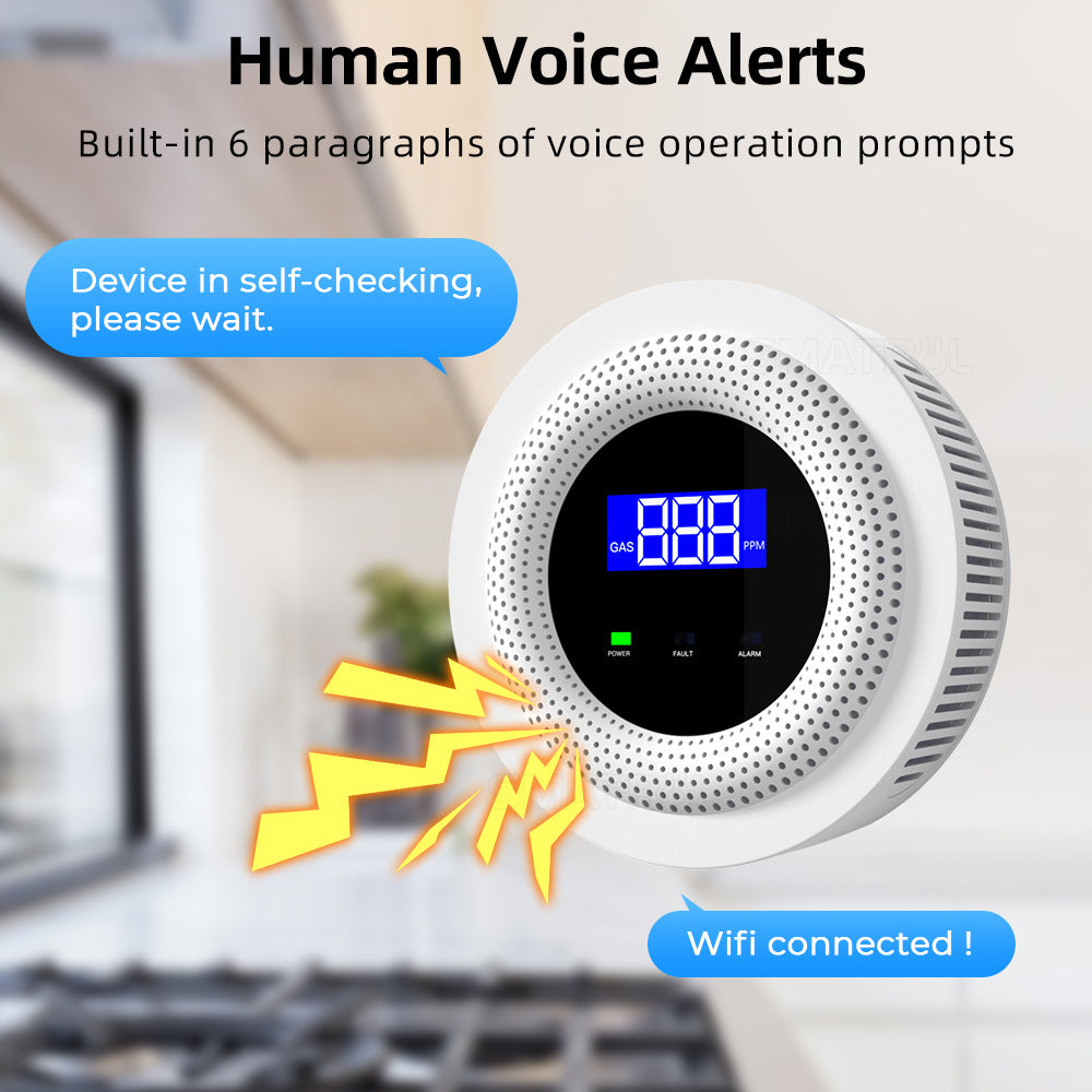 Tuya Wi-Fi Smart Gas Sensor