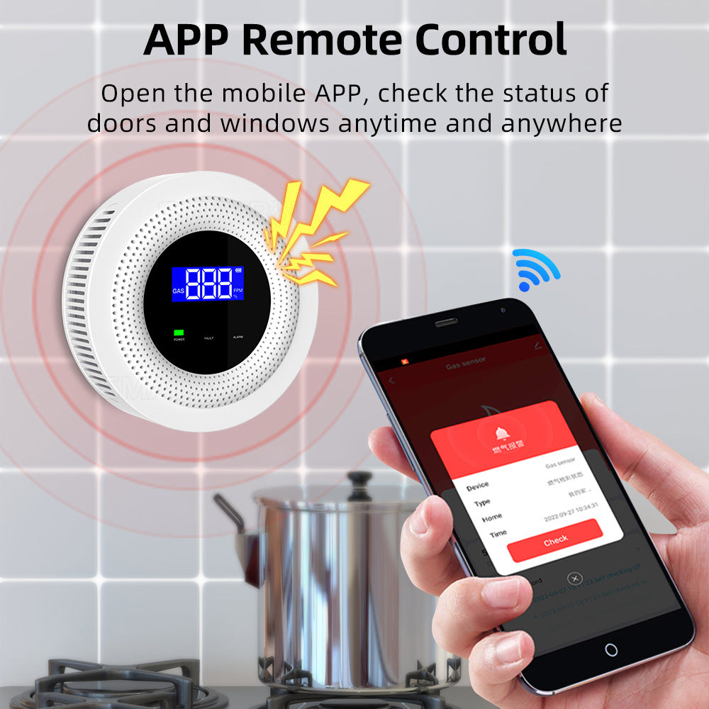 Tuya Wi-Fi Smart Gas Sensor