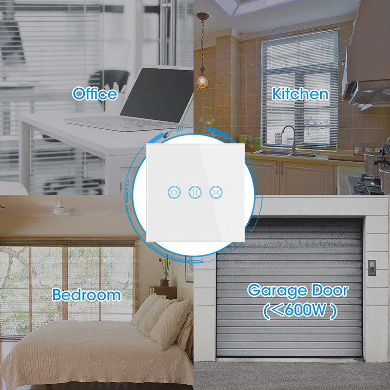 Wi-Fi Smart Curtain Switch Works With Alexa Google Home Tuya Smartlife