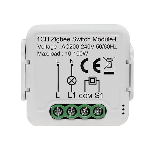 Zigbee Smart Switch Relay Module No Neutral Works with Alexa Google Home Smartlife Tuya