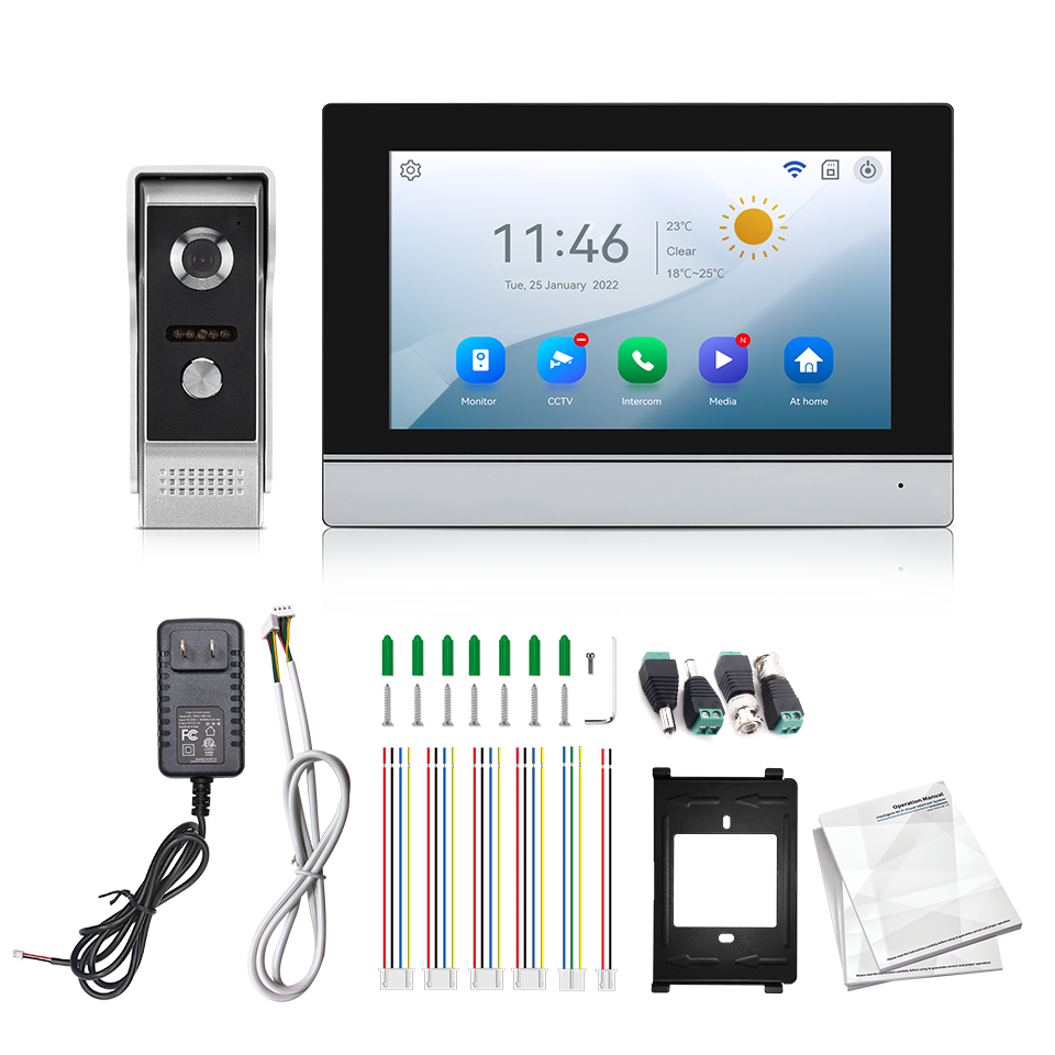 Tuya Wi-Fi Smart Video Door Phone 1080P IP65 Waterproof