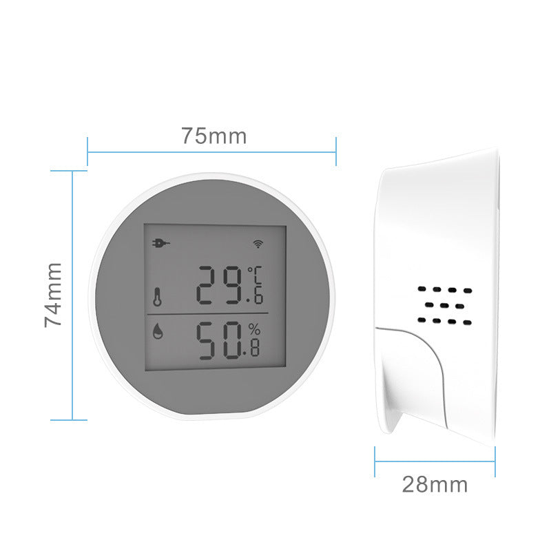 Tuya Wi-Fi / Zigbee Smart Temperature and Humidity Sensor