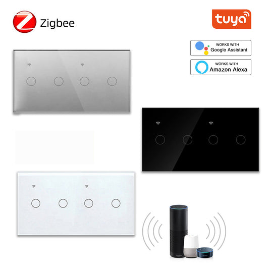Zigbee Smart Touch Switch 4CH