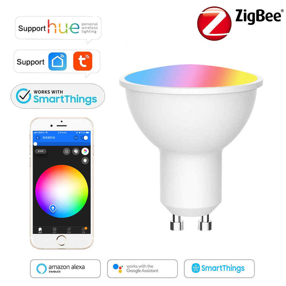 Wi-Fi / Zigbee Smart LED Light 5W GU10 RGB+CCT
