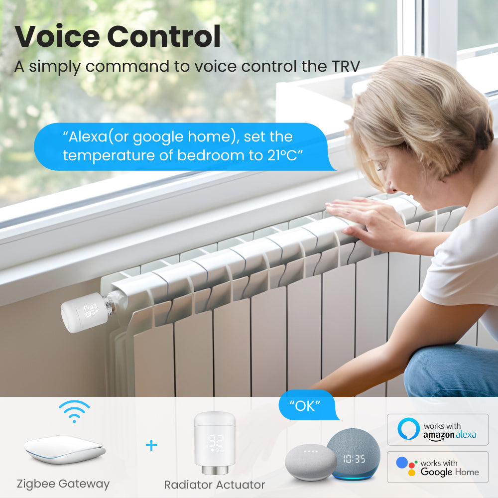 Tuya Zigbee Smart Radiator Valve