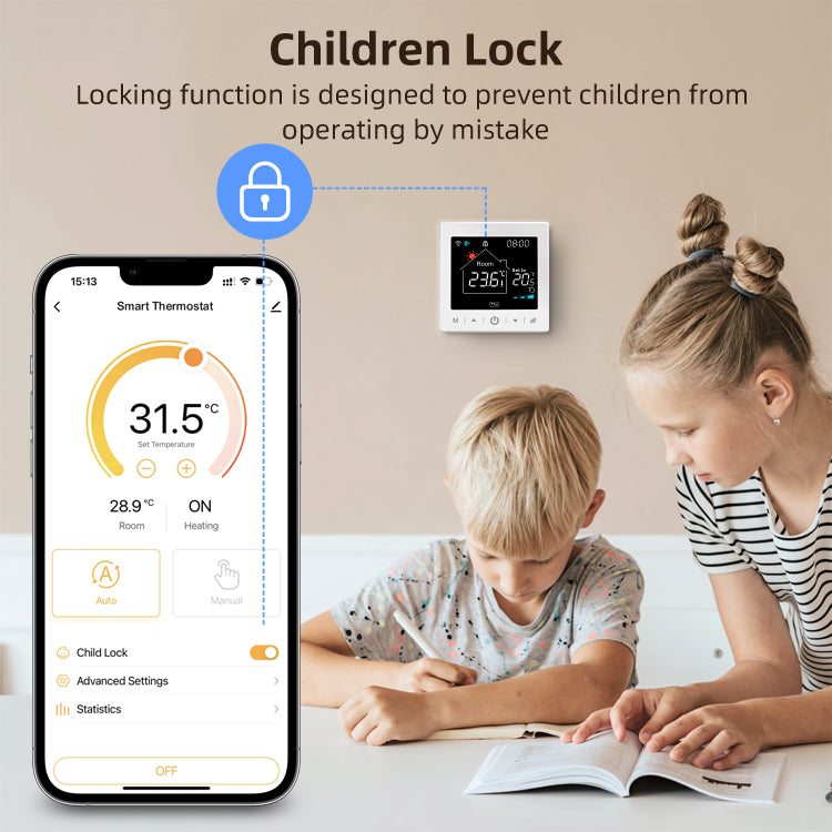 Tuya Wi-Fi Smart Thermostat For Wall-Hung Boiler