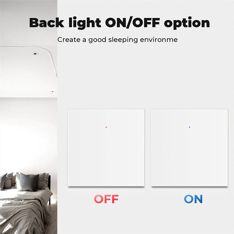 Wi-Fi Smart Switch Compatible with Alexa Google Home Tuya Smart life