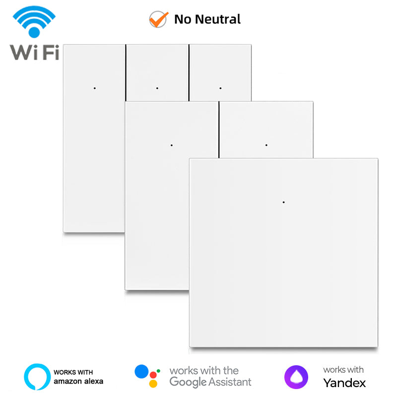 Wi-Fi Smart Switch Compatible with Alexa Google Home Tuya Smart life