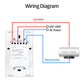 Zigbee Smart Water Heater Boiler Switch US Standard Works with Alexa Google Home Tuya Smartlife