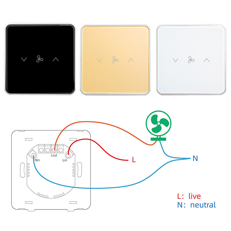 Zigbee Smart Fan Switch