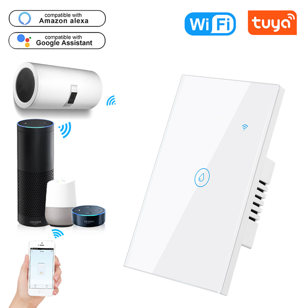 Wi-Fi Smart Water Heater Boiler Switch US Standard Works with Alexa Google Home Tuya Smartlife