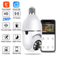 Tuya Wi-Fi 360 Degree Panoramic Light Bulb Camera 2MP