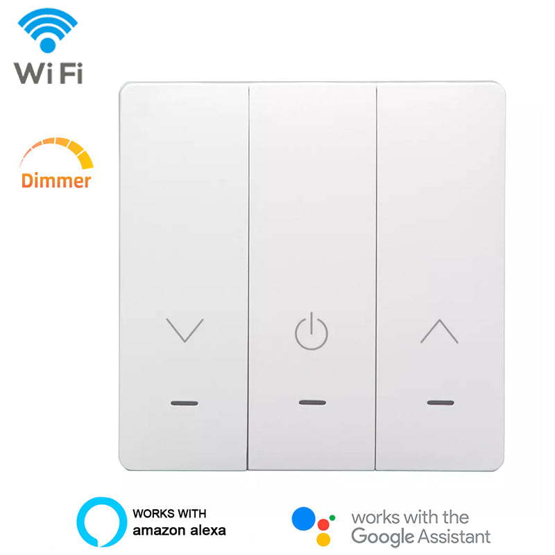 Wi-Fi Smart Press Button Dimmer Switch