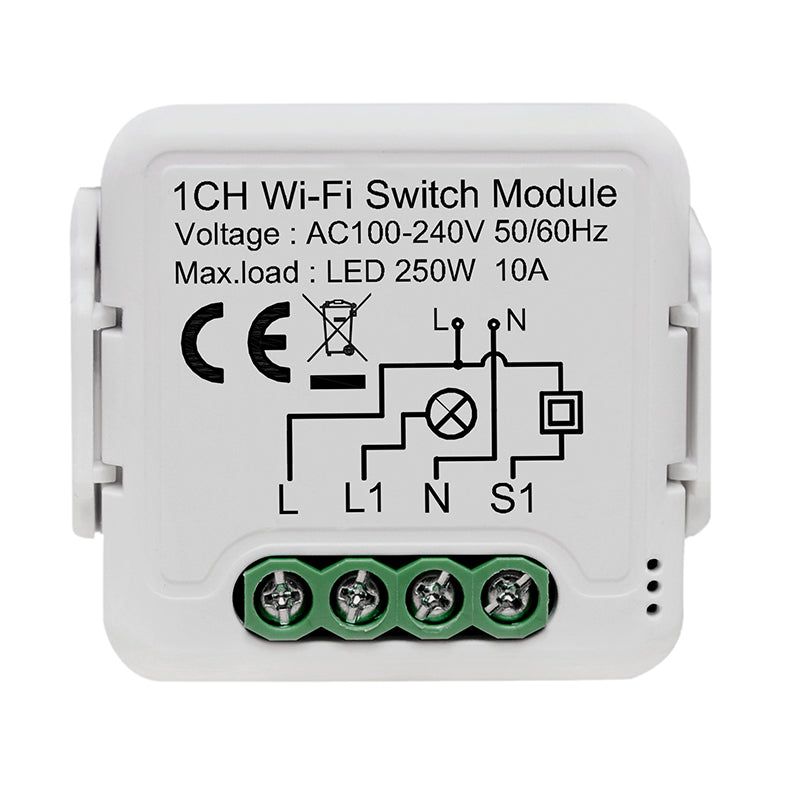 Tuya Smart Wi-Fi Relay Switch Module Works with Alexa Google Home Smar ...