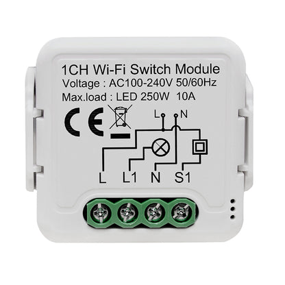 Tuya Smart Wi-Fi Relay Switch Module Works with Alexa Google Home Smartlife