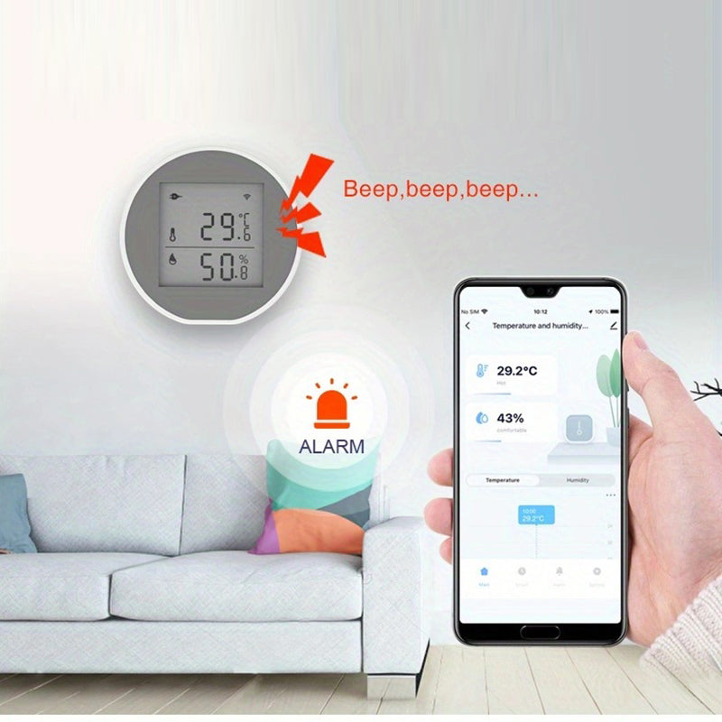 Tuya Wi-Fi / Zigbee Smart Temperature and Humidity Sensor