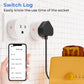 Wi-Fi Smart Plug Vietnam Socket 16A/20A Power Monitor Works with Alexa Google Home Tuya Smartlife