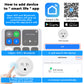 Wi-Fi Smart Plug Vietnam Socket 16A/20A Power Monitor Works with Alexa Google Home Tuya Smartlife