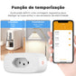 Wi-Fi / Zigbee Smart Plug Brazil 16A Power Monitor Works with Alexa Google Home Tuya Smartlife