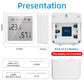 Wi-Fi / Zigbee Smart Temperature and Humidity Sensor with LCD Display