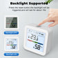 Wi-Fi / Zigbee Smart Temperature and Humidity Sensor with Backlight LCD Display