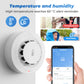 Tuya Wi-Fi Smart Smoke Detector with Temperature And Humidity Sensor 3 In 1