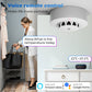 Tuya Wi-Fi Smart Smoke Detector with Temperature And Humidity Sensor 3 In 1