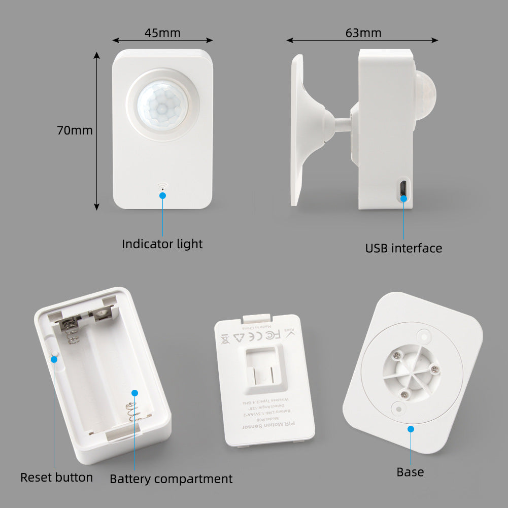 Wi-Fi PIR Motion Sensor