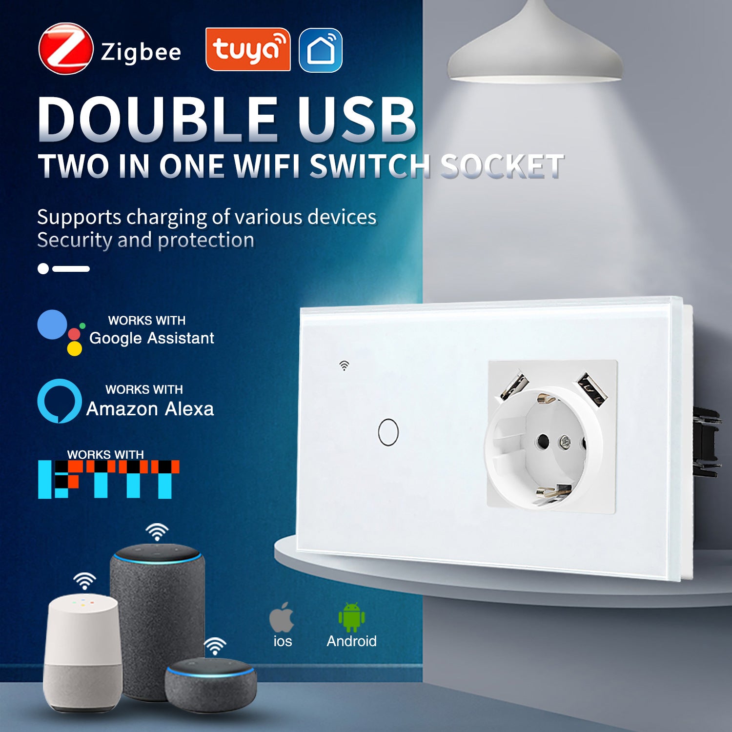 zigbee smart switch socket – Lonsonho