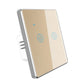 Tuya Wi-Fi Smart Touch Light Switch With Metal Frame