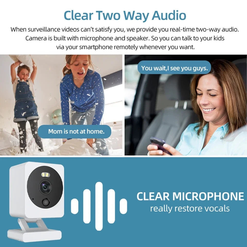 Tuya Wi-Fi  Monitoring Video Camera IP67 Waterproof