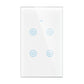 Zigbee Smart Light Touch Switch US Standard Alexa Google Home Tuya Smart Life