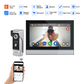 Tuya Wi-Fi Smart Video Door Phone 10-inch IPS Touch Screen 1080P IP65 Waterproof Unlock