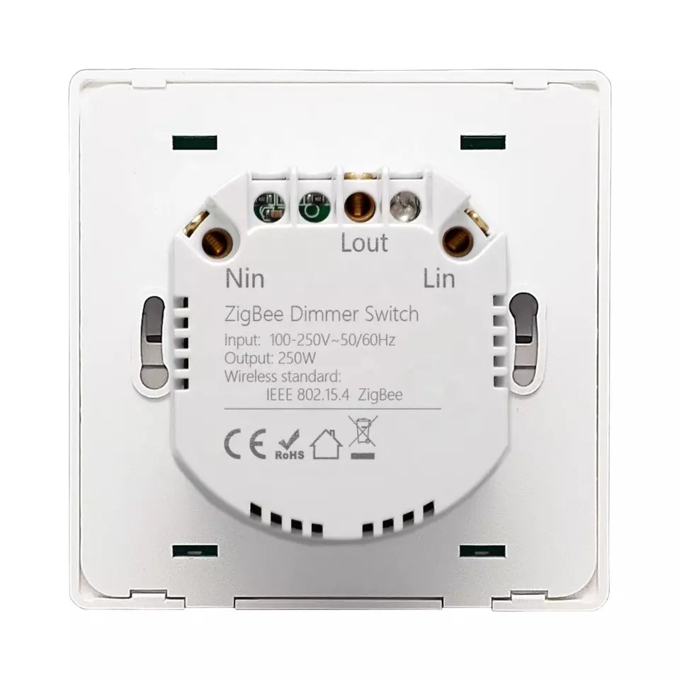 Zigbee Smart Press Button Dimmer Switch