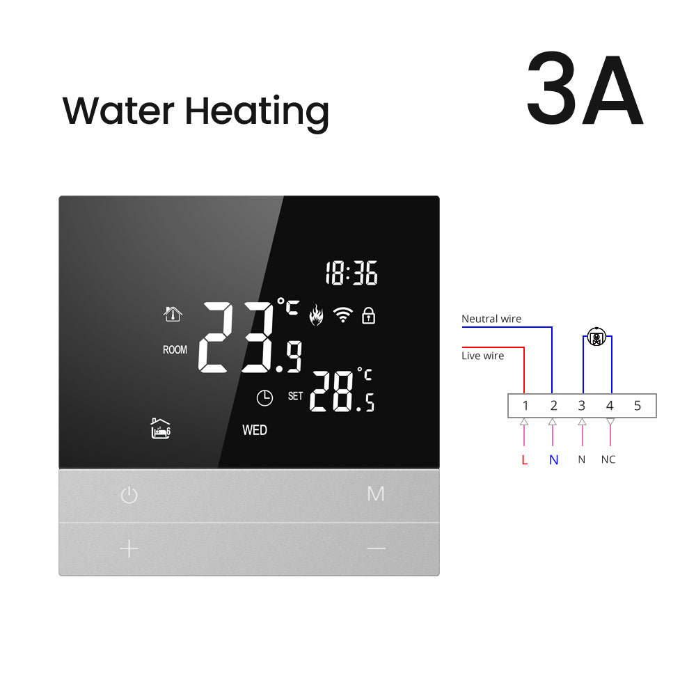 Tuya Smart Wi-Fi Thermostat Works with Alexa Google Home