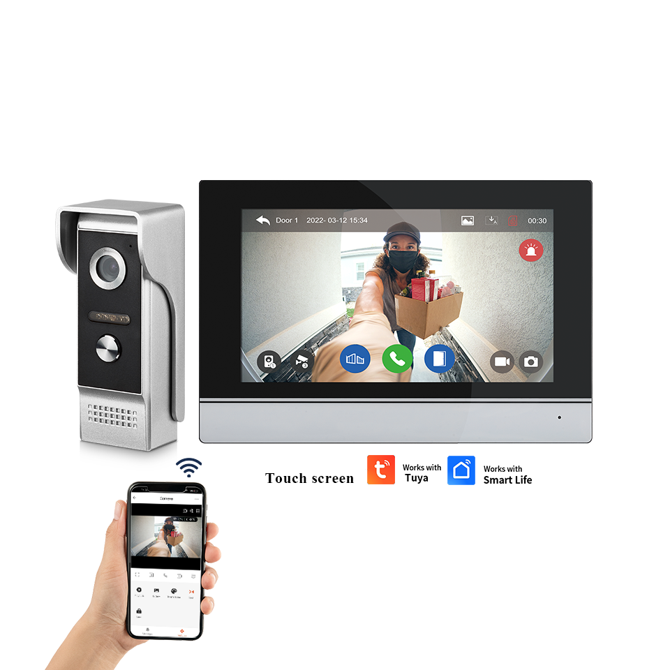 Tuya Wi-Fi Smart Video Door Phone 1080P IP65 Waterproof