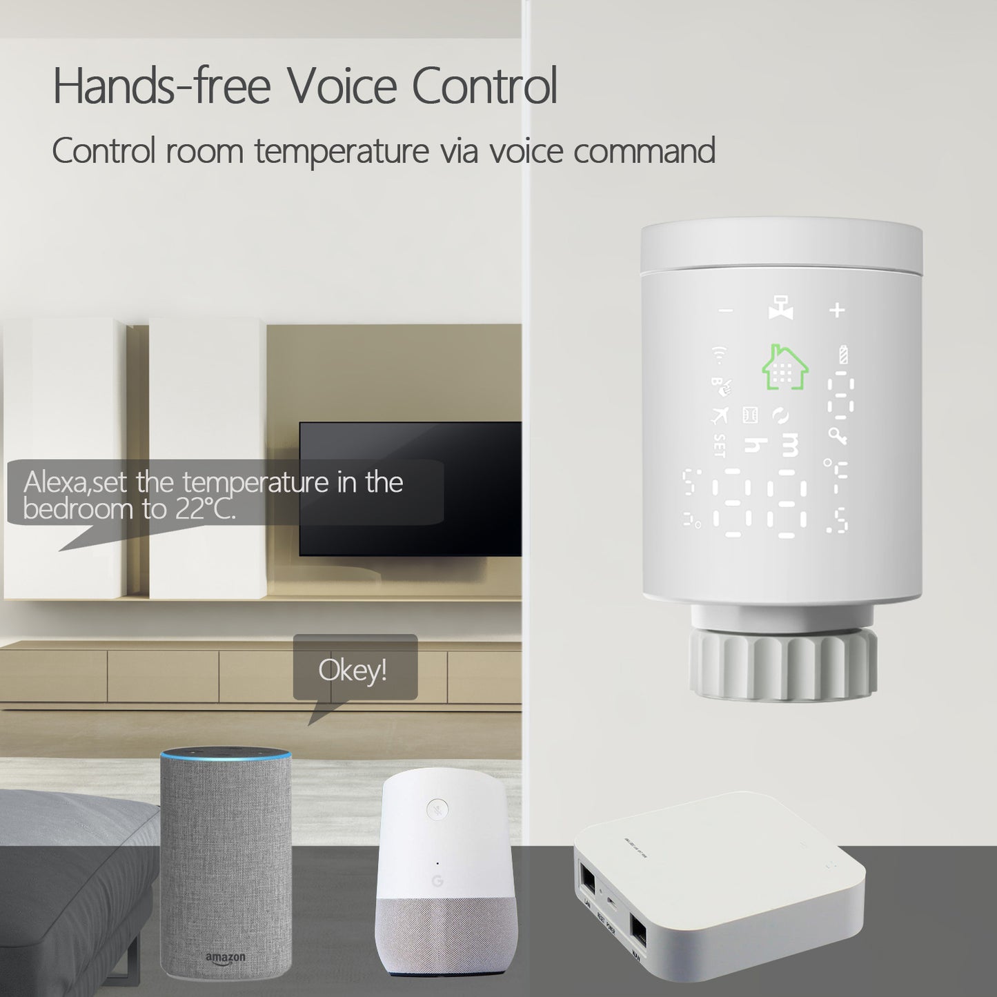 Hands-Free Voice Control